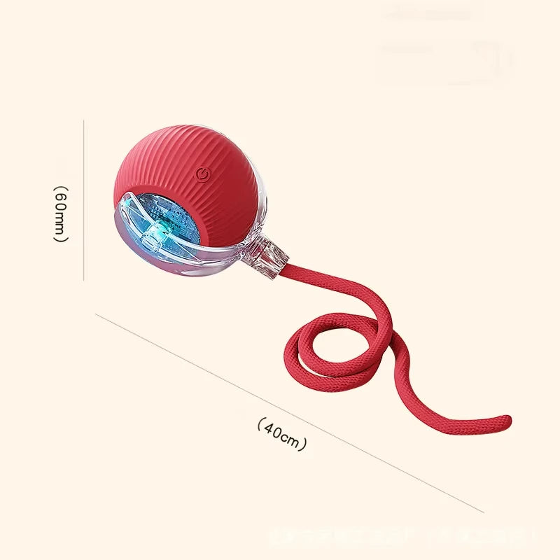 Dog Interactive Ball Toy Automatic Rolling Dog Ball Rechargeable Smart Cat Interactive Toy Intelligent Balls Toy for Pet