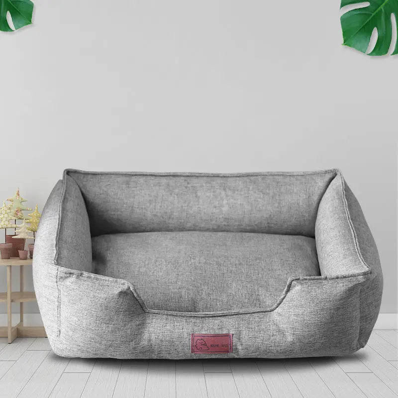 Lit respirant toutes saisons pour chien et chat — coussin sofa doux et apaisant