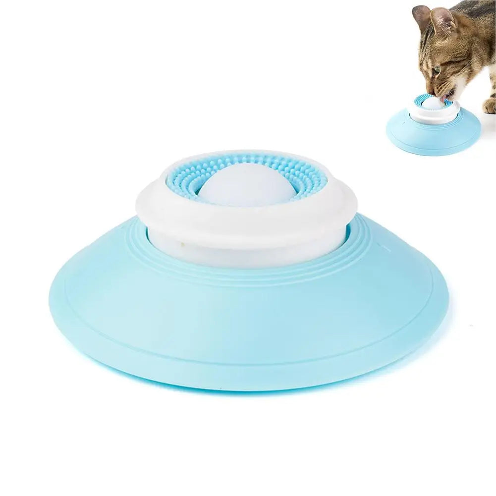 Balle à lécher anti-glouton pour chien et chat – Apaisante, anti-anxiété