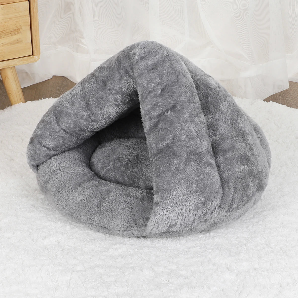 Lit douillet lavable pour chiens et chats — panier sofa en peluche toutes tailles