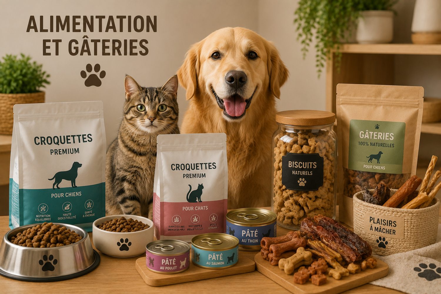 Alimentation et gâteries