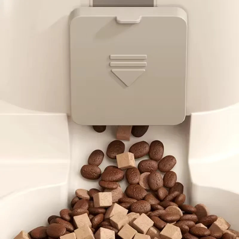 Pet Large-Capacity Integrated Feeder Automatic Water Dispenser Cat Food Bowl Dog Feeding Bowl Cat Bowl Dog Bowl Pet Supplies