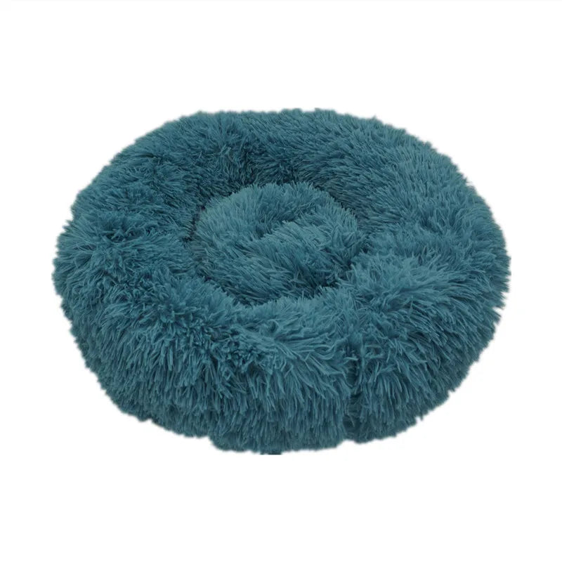 Calming Dog Bed Sofa Round Plush Mat for Dogs Large Big Labradors Cat House Donut Bed for Dog Dcpet Dropshipping Pets Products