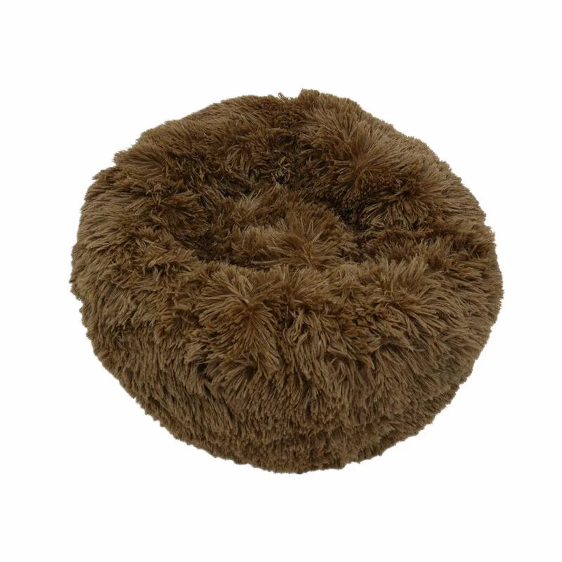 Calming Dog Bed Sofa Round Plush Mat for Dogs Large Big Labradors Cat House Donut Bed for Dog Dcpet Dropshipping Pets Products