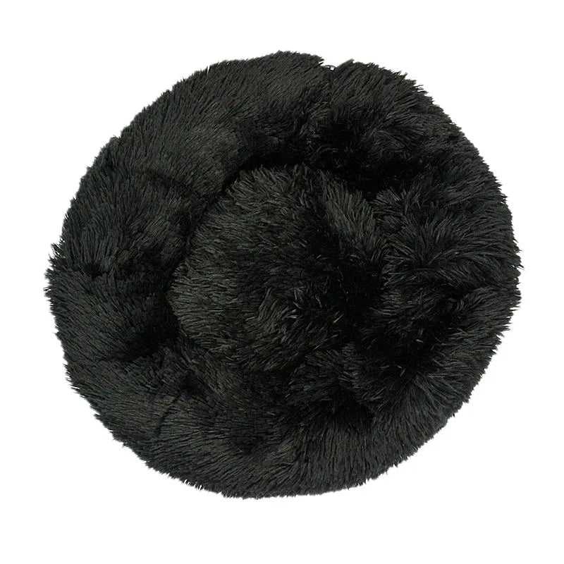 Calming Dog Bed Sofa Round Plush Mat for Dogs Large Big Labradors Cat House Donut Bed for Dog Dcpet Dropshipping Pets Products