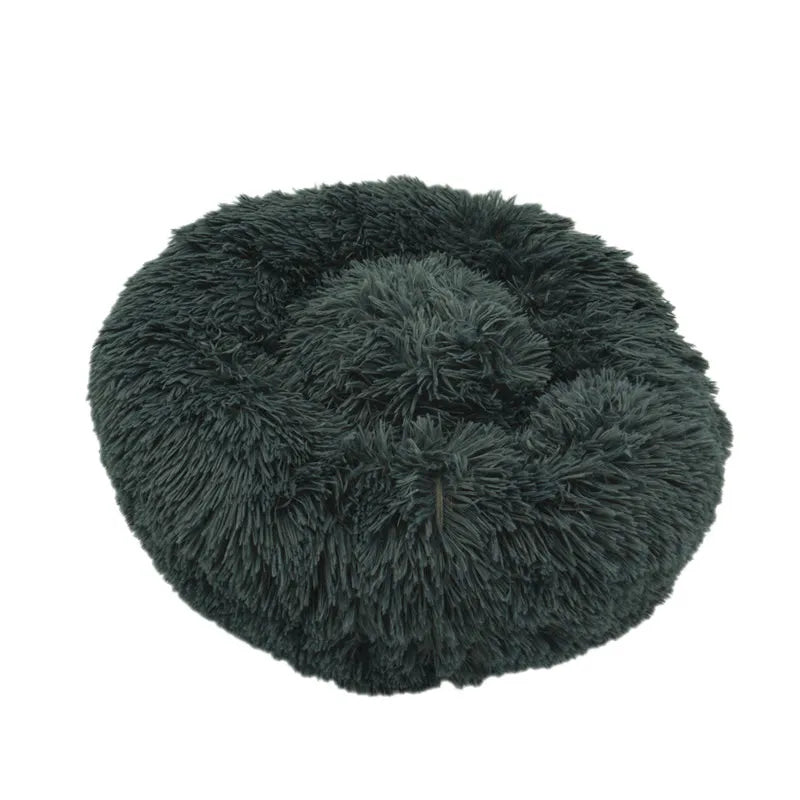 Calming Dog Bed Sofa Round Plush Mat for Dogs Large Big Labradors Cat House Donut Bed for Dog Dcpet Dropshipping Pets Products