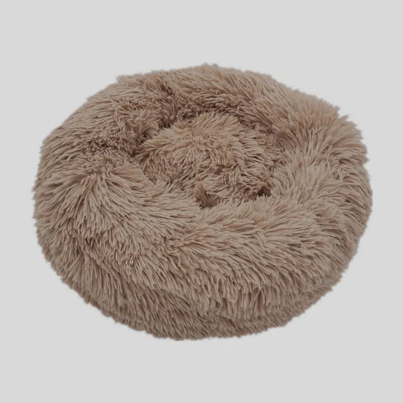 Calming Dog Bed Sofa Round Plush Mat for Dogs Large Big Labradors Cat House Donut Bed for Dog Dcpet Dropshipping Pets Products