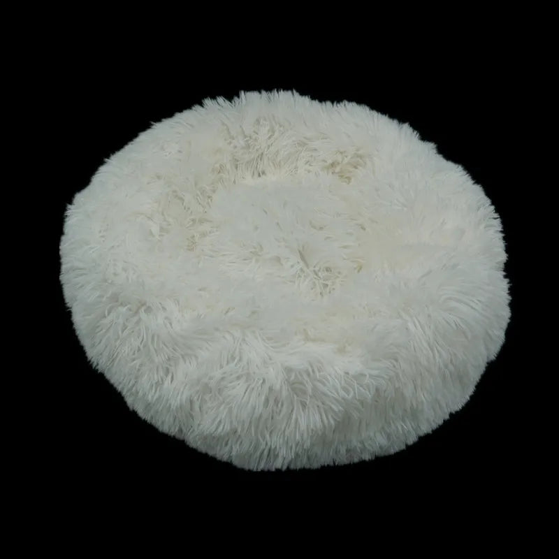 Calming Dog Bed Sofa Round Plush Mat for Dogs Large Big Labradors Cat House Donut Bed for Dog Dcpet Dropshipping Pets Products