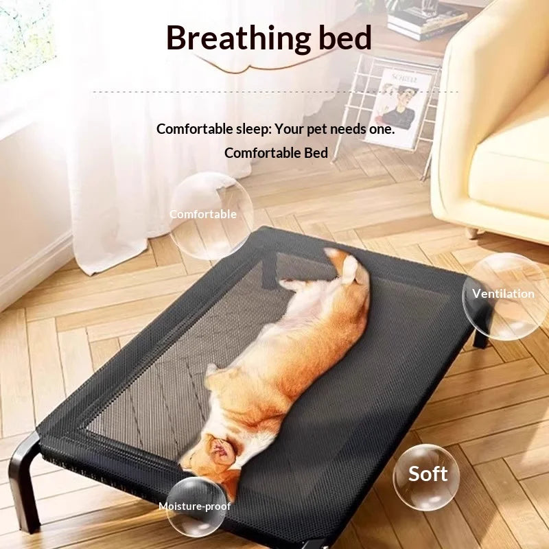 Elevated Dog Bed All Season Outdoor Indoor Waterproof Proof Raised Pet Cot Large Small Dogs Dog Beds Pet Accessories Dog Bed