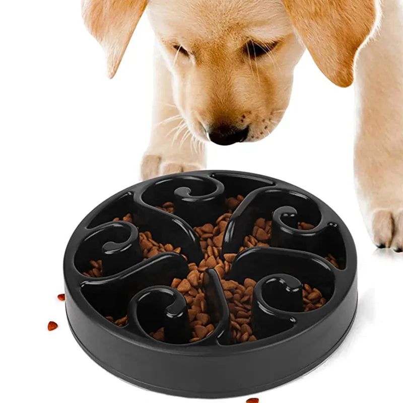 Gamelle anti-glouton puzzle pour chien – Antidérapante, grands et petits chiens