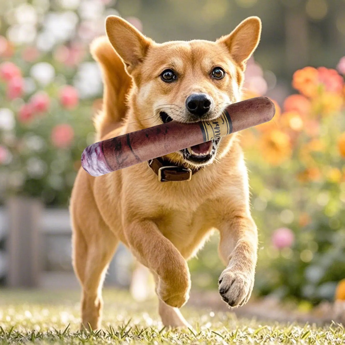 Funny Dog Toy with Interactive Squeaky Sound and Plush Cotton Filled Softness for Small, Medium, and Large Puppies and Dogs