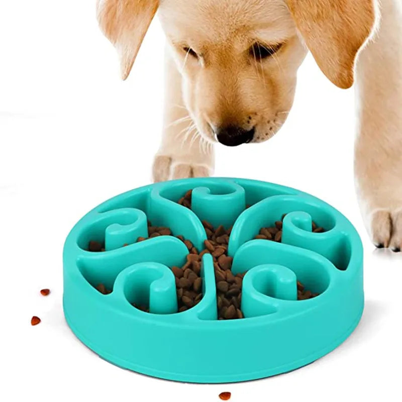 Gamelle anti-glouton puzzle pour chien – Antidérapante, grands et petits chiens