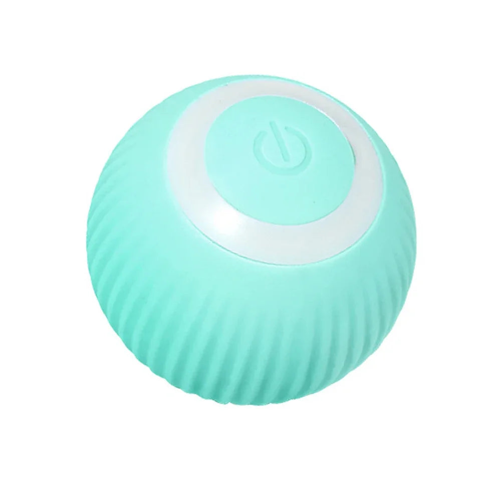 Smart Cat Toy Automatic Rolling Ball Electric Cats Toys Interactive for Pet Training Self-moving Kitten Toys for Indoor Playing