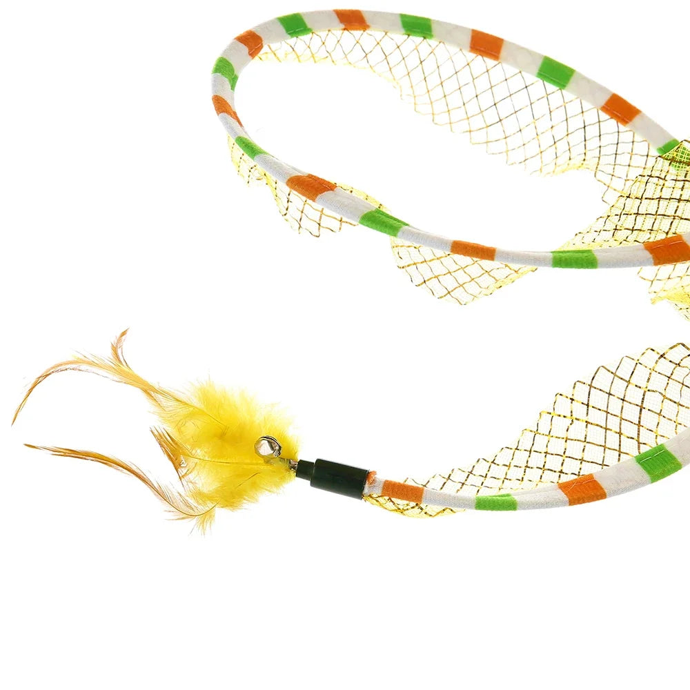 Cat Tunnel Cat Teaser Cat S Tunnel Foldable Cat Tunnel Self Hi Cat Toy with Fake Mouse for Indoor Pet Supplies