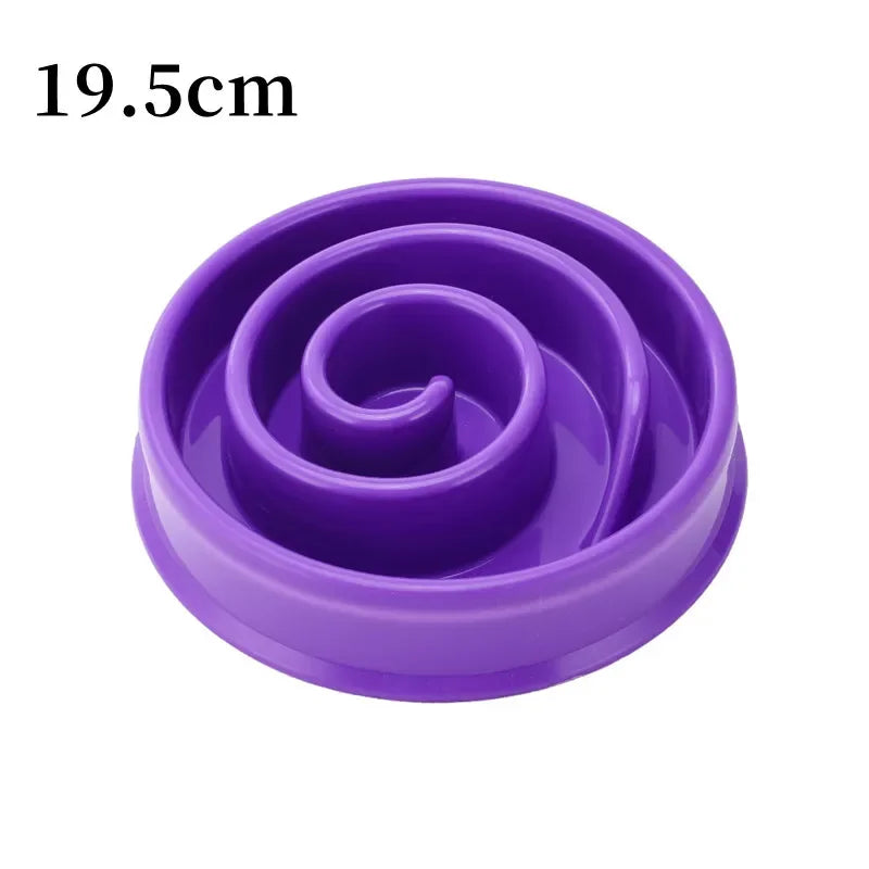 Gamelle anti-glouton pour chien – Antidérapante, grands et petits chiens
