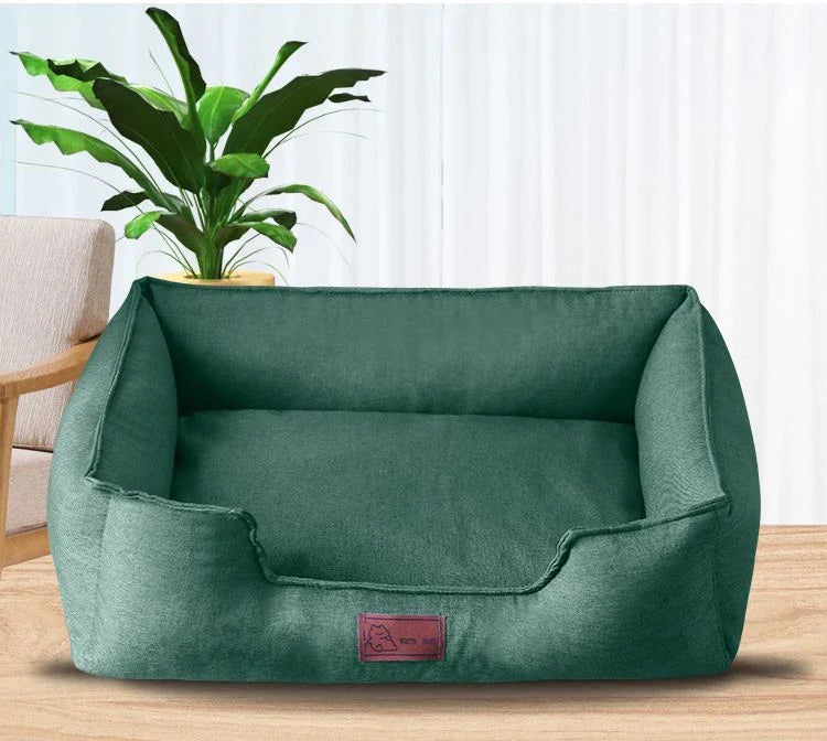 Lit respirant toutes saisons pour chien et chat — coussin sofa doux et apaisant