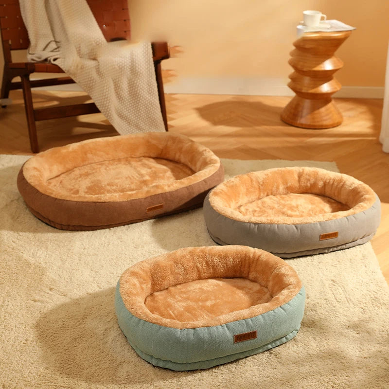 HOOPET Winter Comfortable Pet Mat Bed for Dogs Cats Fluff Sleeping Pad Dog Sofa Cushion Pet Calming Dog Bed House Pet Supplies