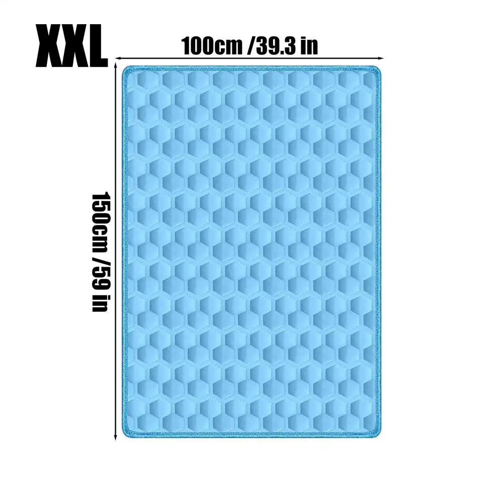 Dog Cooling Mat Summer Pet Cold Bed Extra Large For Small Big Dogs Pet Accessories Cat Durable Blanket Sofa Cat Ice Pad Blanket