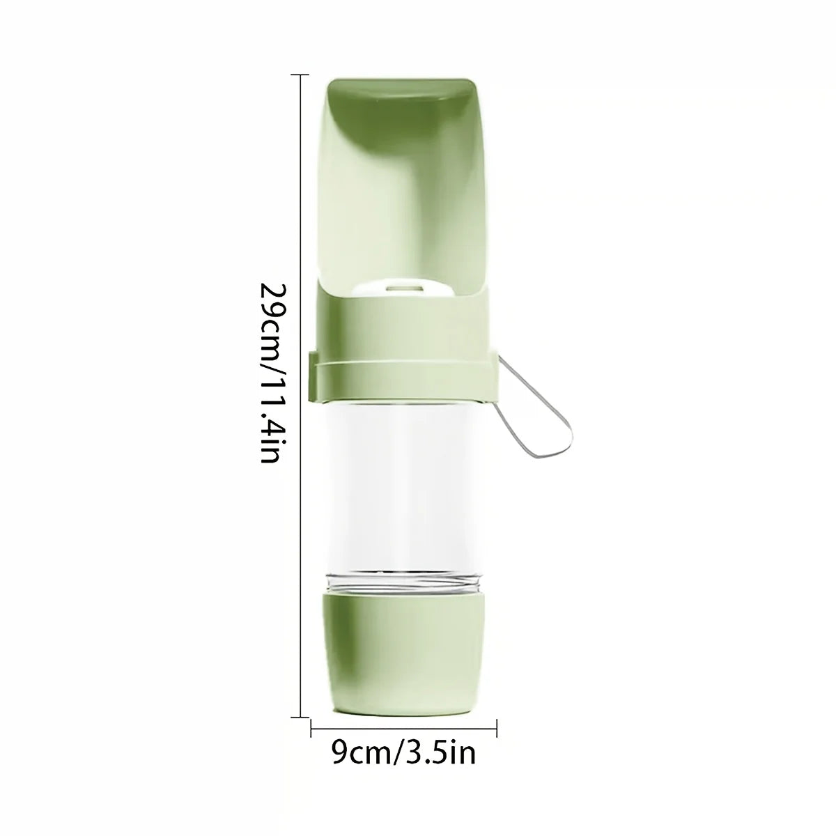 Portable Dog Water Bottle, Durable Pet Hydration Dispenser for Outdoor Walks, Hiking, Travel - Ergonomic Bottle Design