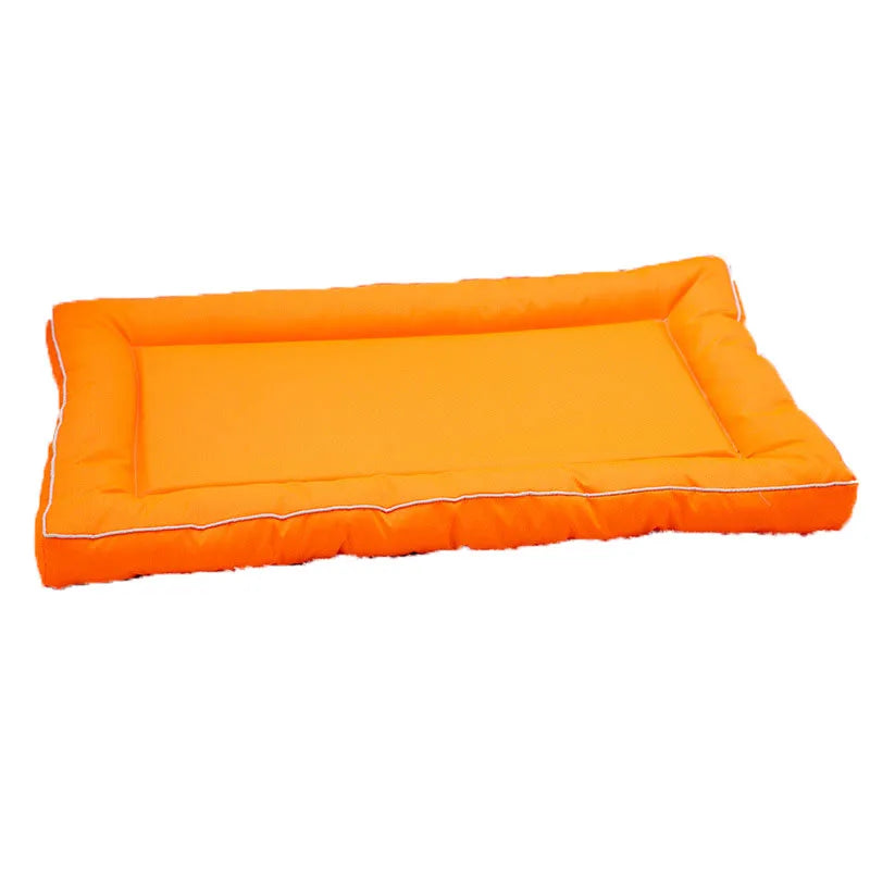 Waterproof Dog Bed Oxford Pet Cushion for All Seasons Thickened Memory Foam Filling Bite-resistant Pet Mat Pet Supplies Dog Cushion