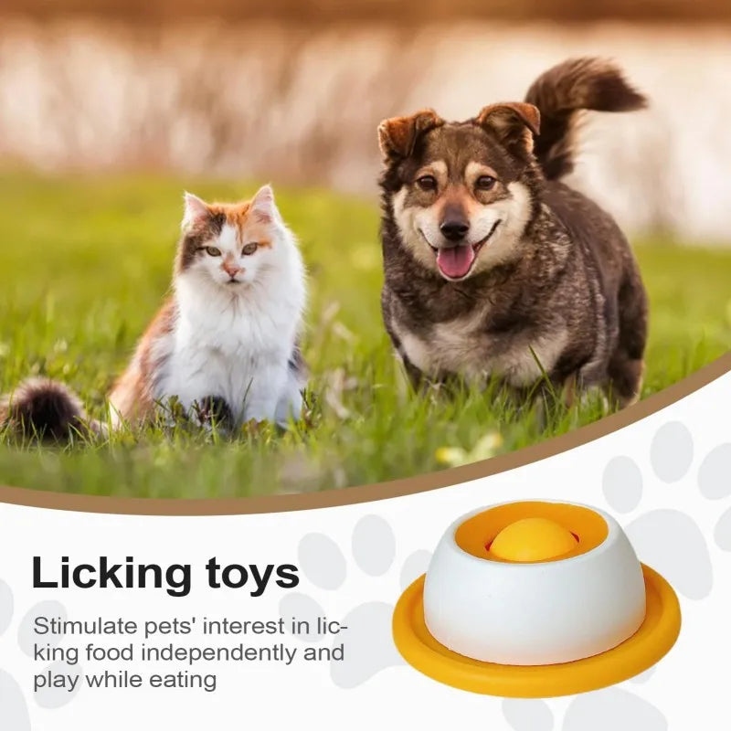 Jouet à lécher interactif pour chien et chat – Distributeur de friandises