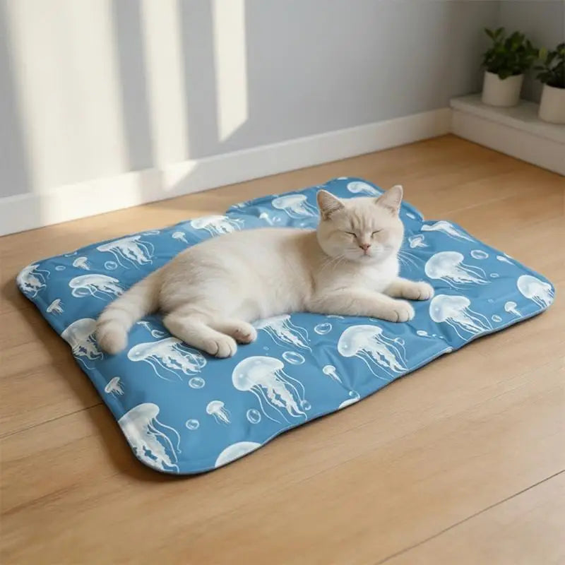 Pet Cooling Ice Mat For Dogs Cats Summer Non Toxic Self Cooling Pad For Indoor Outdoor Use