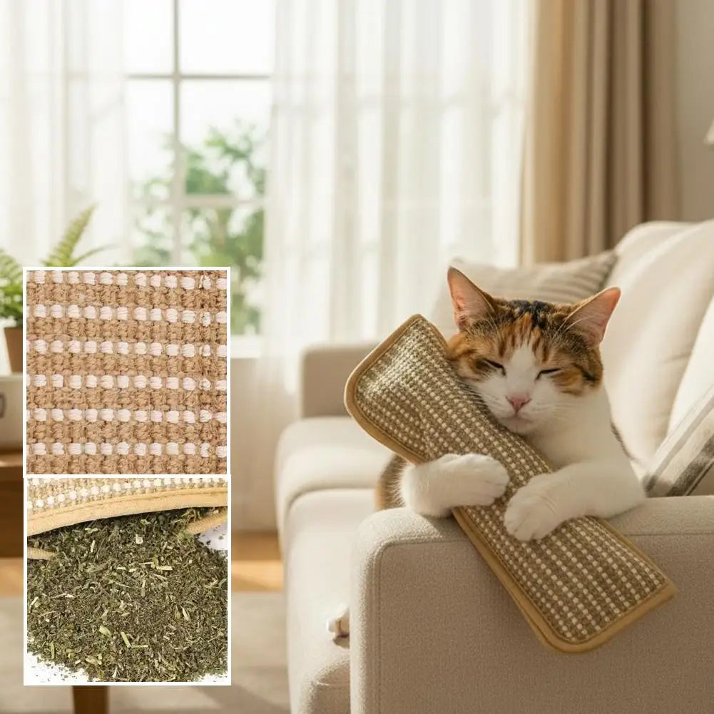 Catnip Cat Toy Plush Interactive Toy For Indoor Cats Scratch Resistant Soft Chew Toy Relieve Anxiety Pet Entertainment Accessory