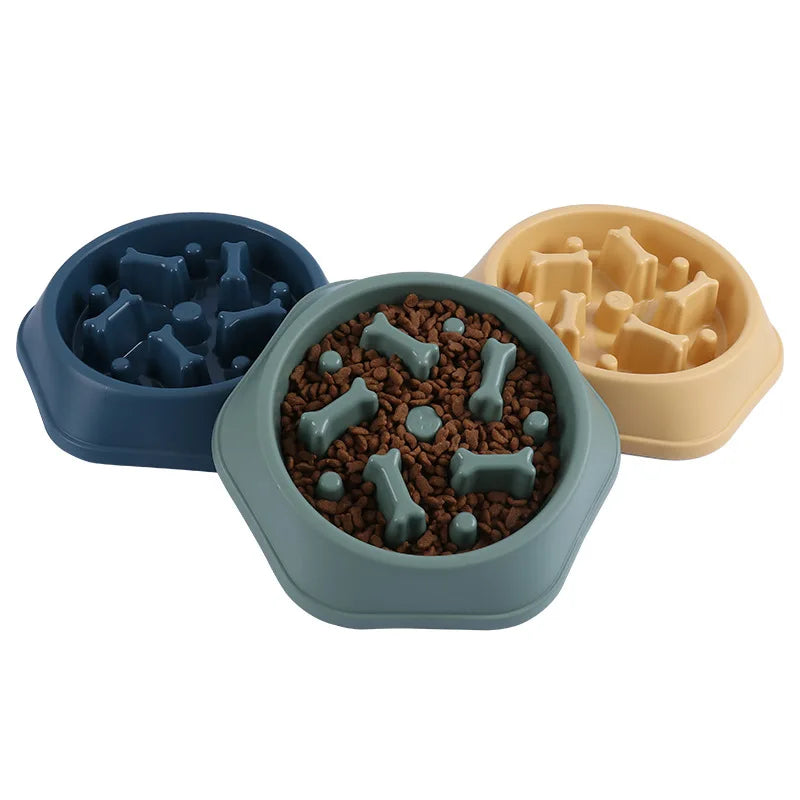 Slow Feeder Puzzle Bowl for Small to Medium Dogs – Non-Slip