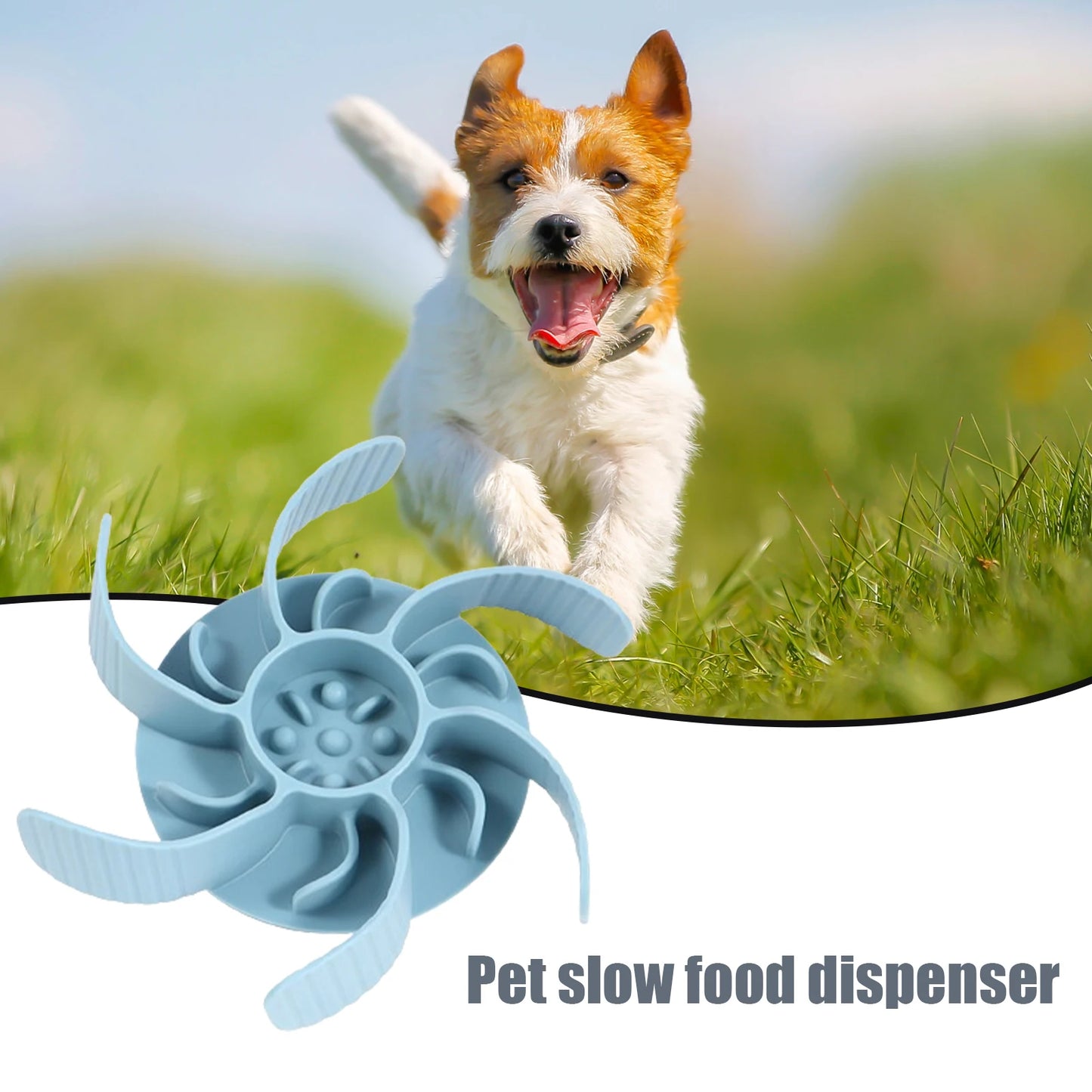 Dog bowl silicone anti-gulp insert – Secure suction cup