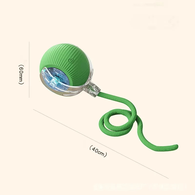 Dog Interactive Ball Toy Automatic Rolling Dog Ball Rechargeable Smart Cat Interactive Toy Intelligent Balls Toy for Pet