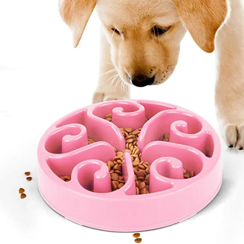 Gamelle anti-glouton puzzle pour chien – Antidérapante, grands et petits chiens