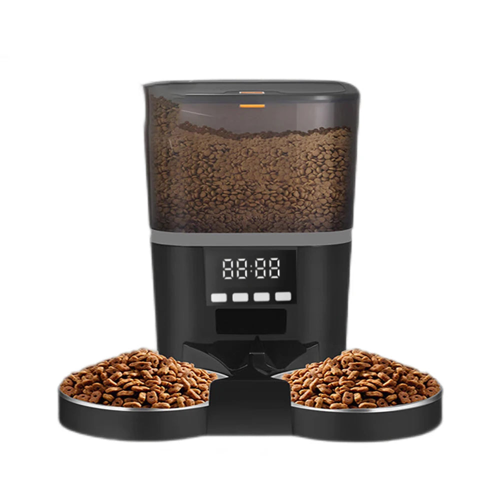 Double Meal Automatic Cat Feeder, Cat Feeder With Video, Tuya WIFI Automatic Dog Feeder, Programmable Pet Feeder, Multiple Models