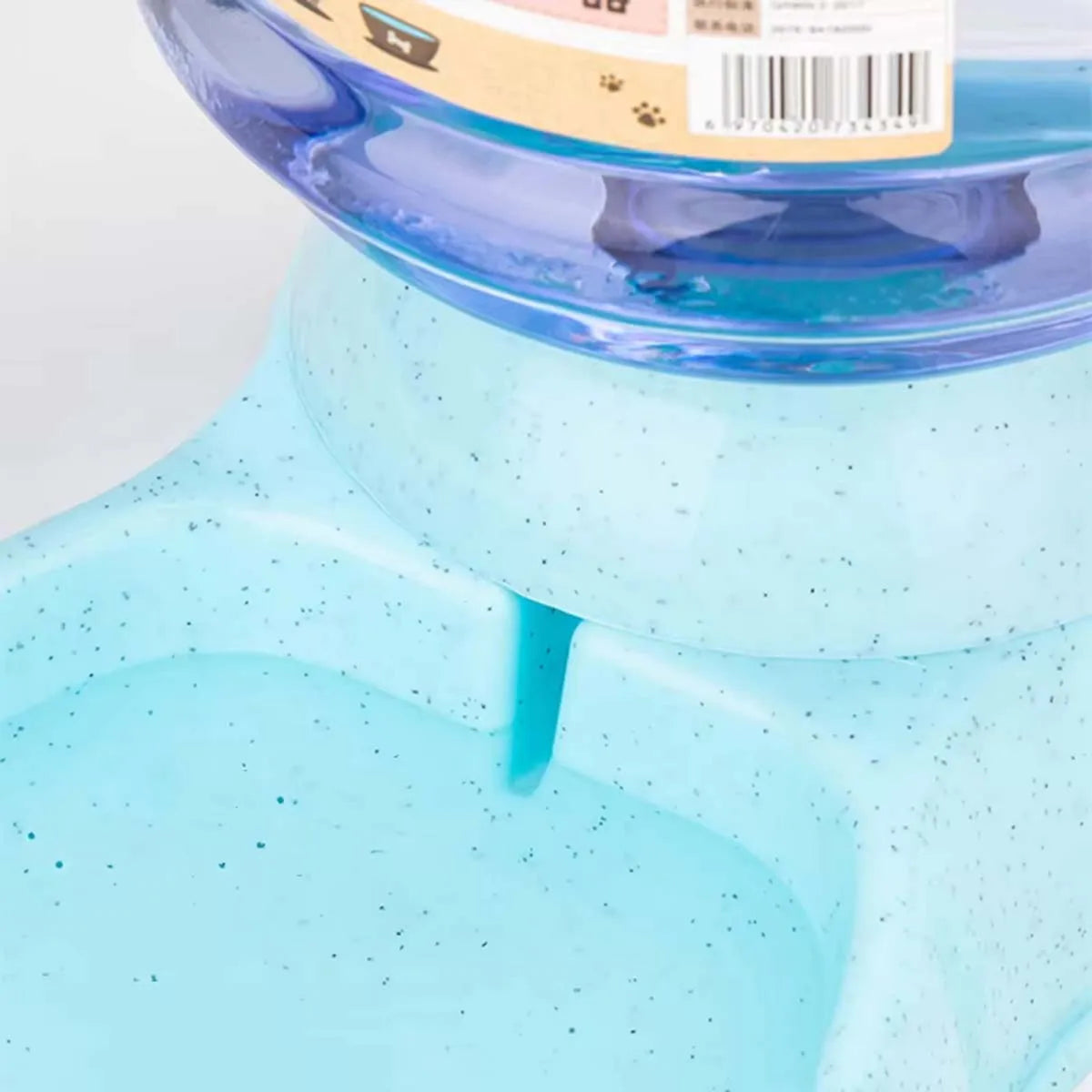 Distributeur automatique de nourriture 3,8L grande capacité avec fontaine à eau pour chats et chiens