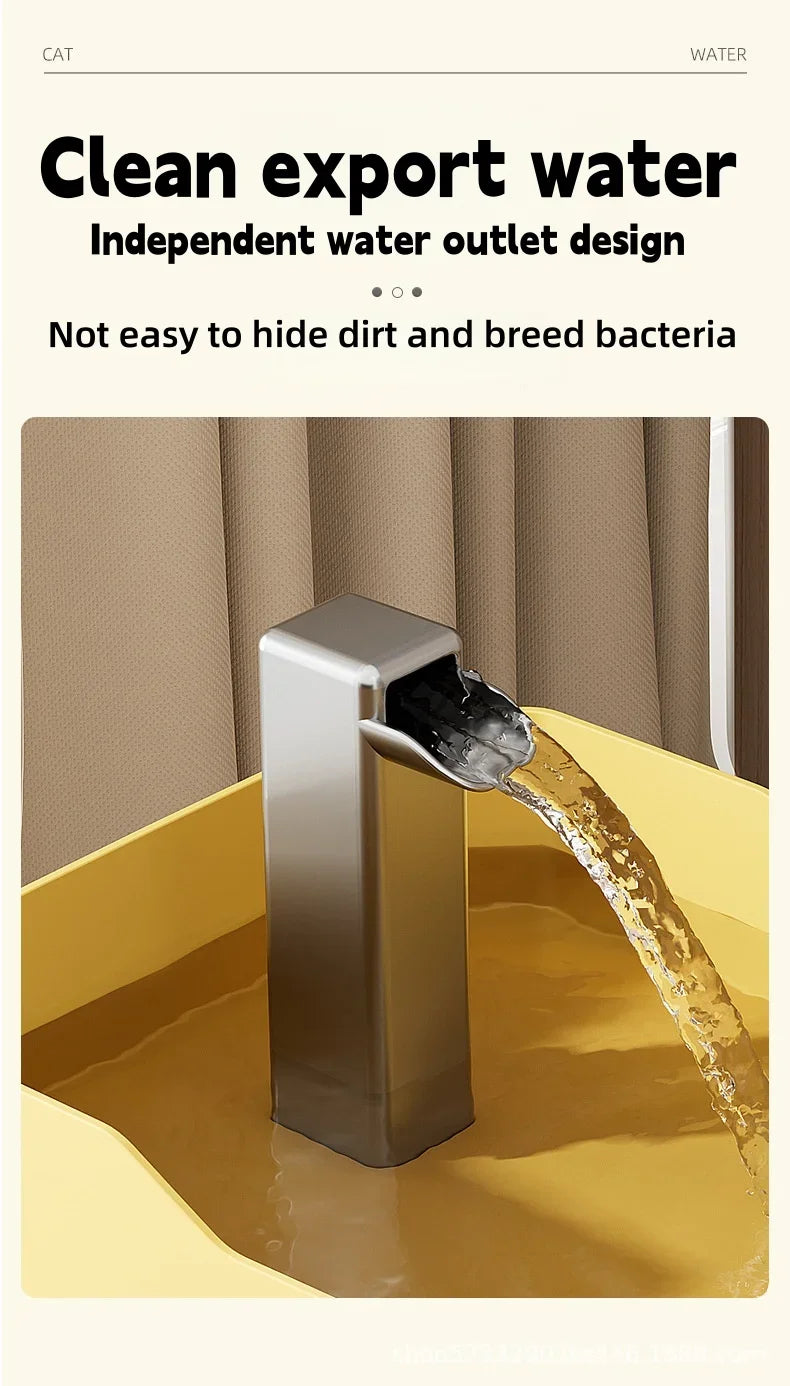 Automatic 1.5 L USB Pet Water Fountain for Cats and Small Dogs – Filtered, Silent