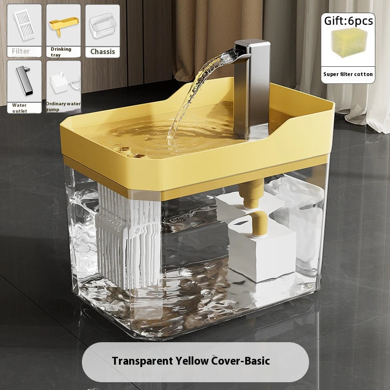 Fontaine à eau automatique USB pour chat et petit animal – Filtre, circulation continue