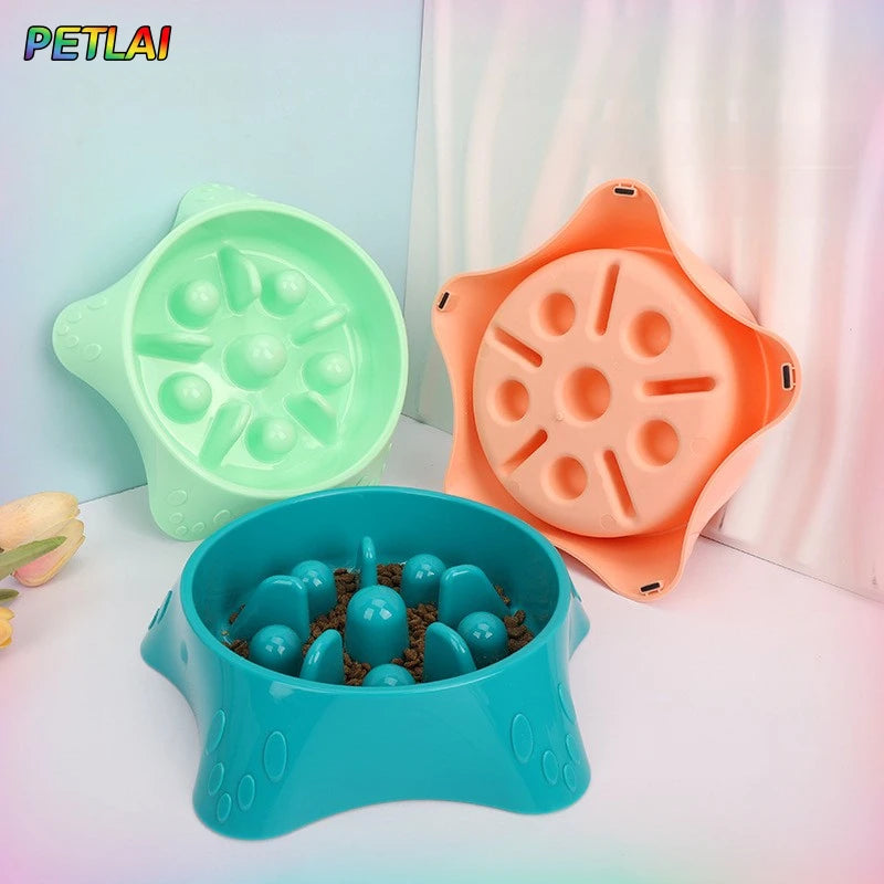 Anti-Gulp Anti-Spill Dog Bowl - Easy to Clean