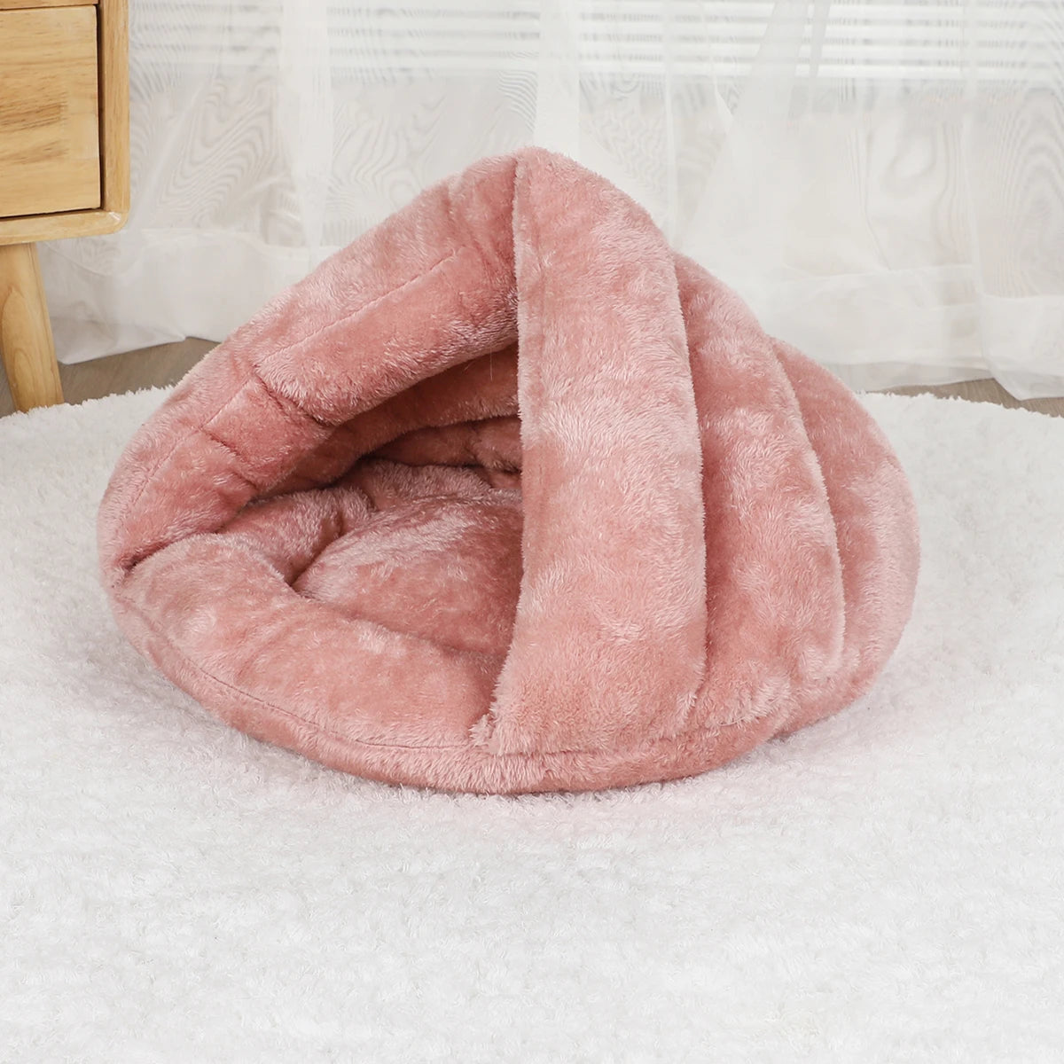 Lit douillet lavable pour chiens et chats — panier sofa en peluche toutes tailles