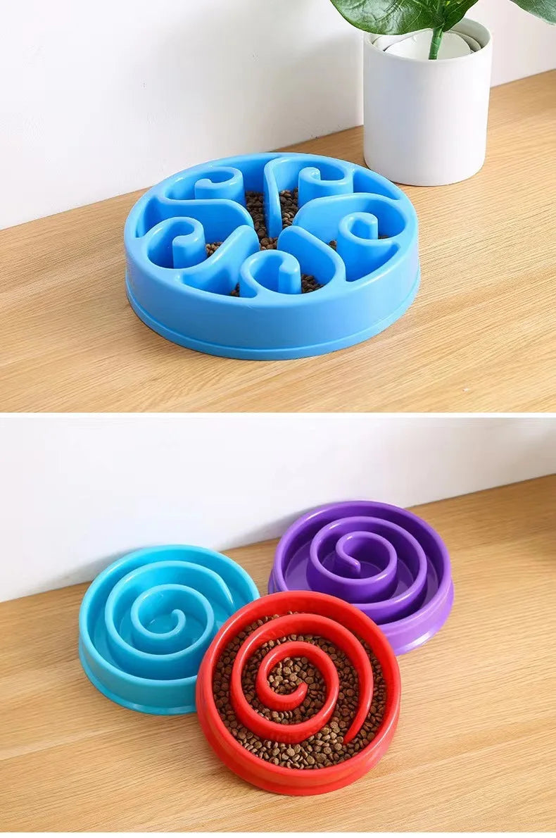 Gamelle anti-glouton puzzle pour chien – Antidérapante, grands et petits chiens