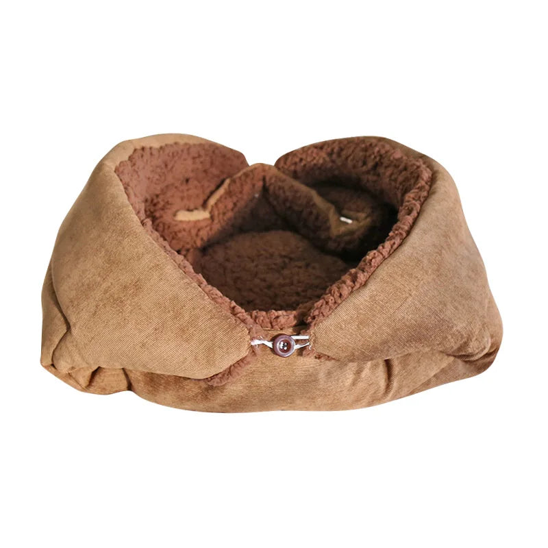 Tapis lit chaud multifonction pliable pour chat et petit chien — coussin intérieur toutes saisons