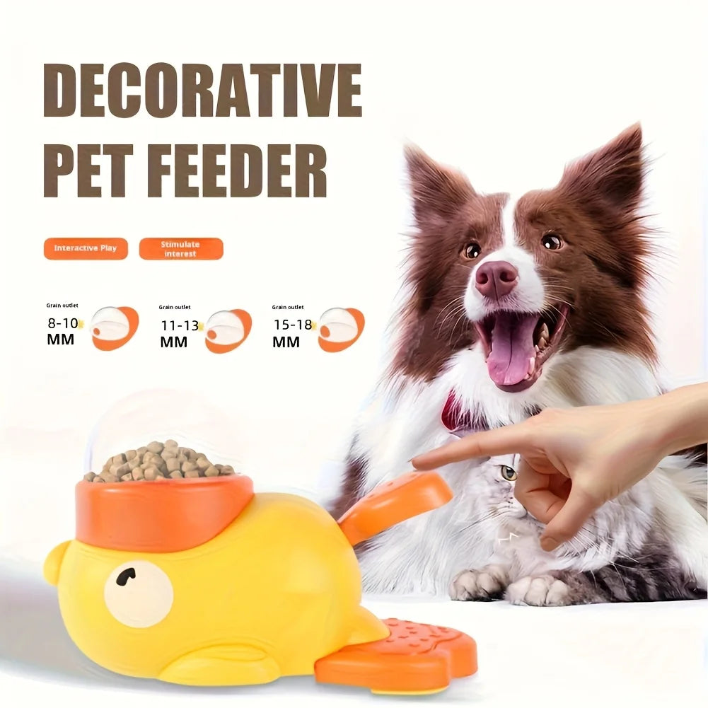 Anti-Gulping Duck Treat Dispenser for Small and Medium Dogs