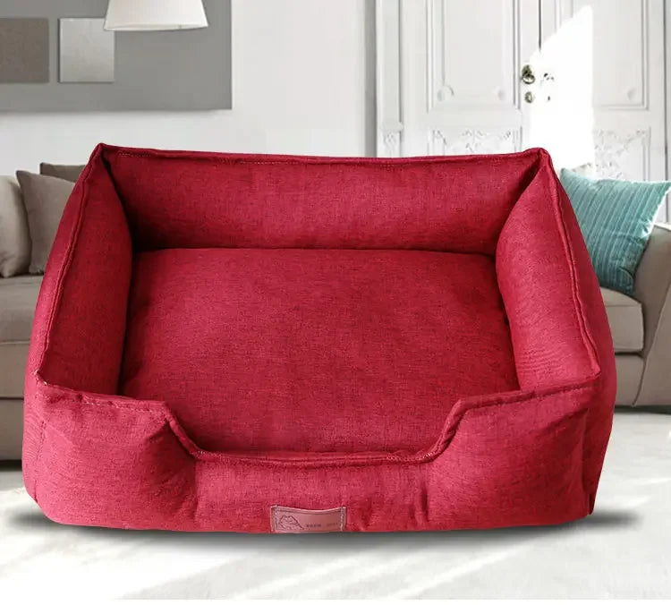 Lit respirant toutes saisons pour chien et chat — coussin sofa doux et apaisant