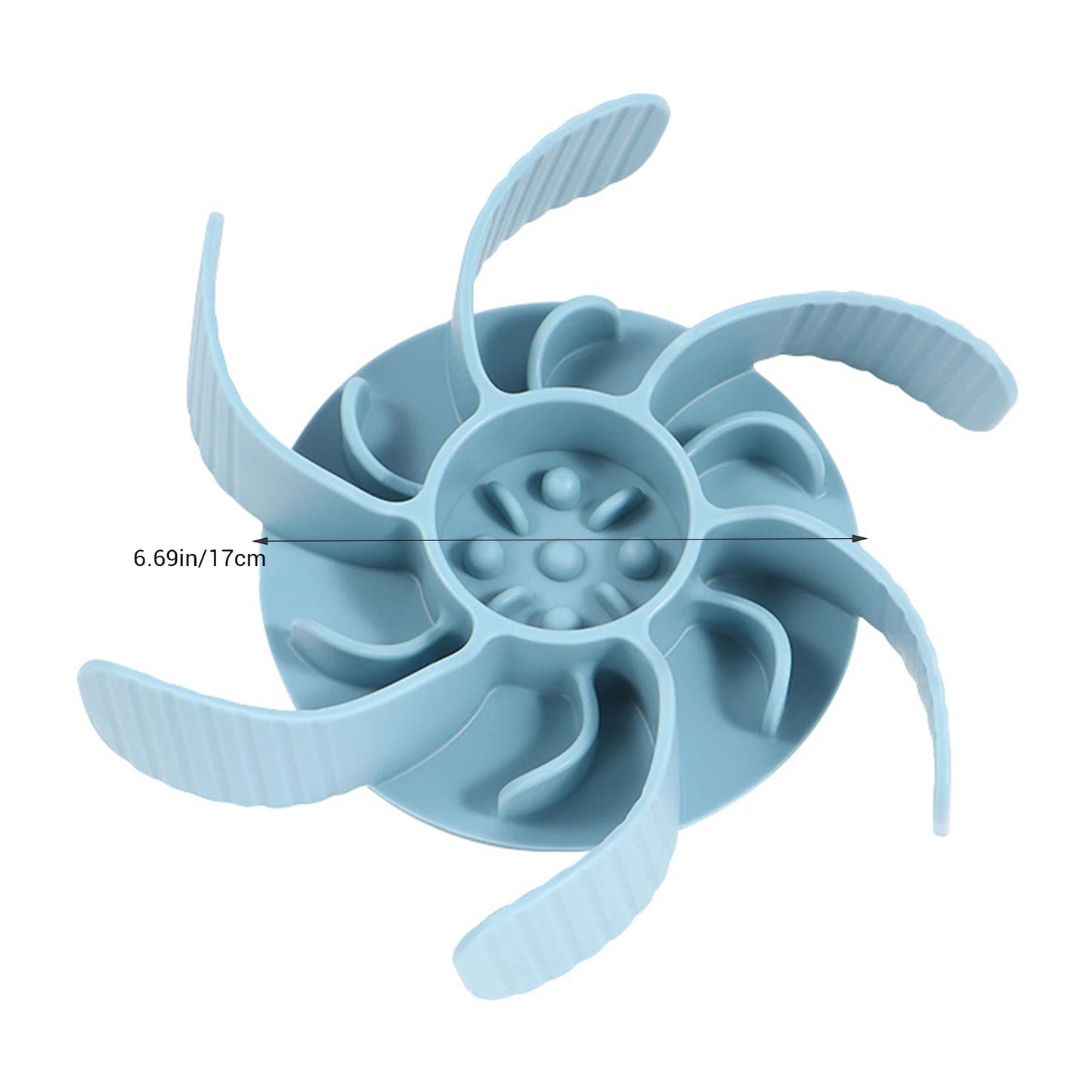 Dog bowl silicone anti-gulp insert – Secure suction cup