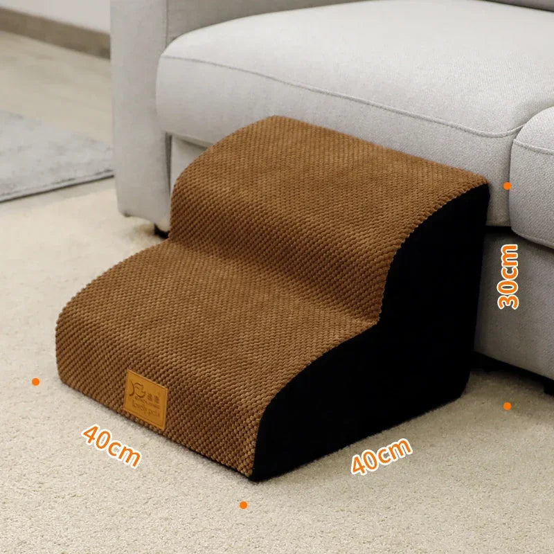 Escalier antidérapant démontable pour chien et chat — protection des hanches et articulations