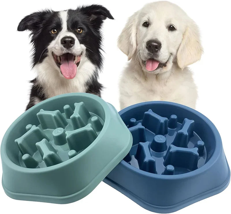 Slow Feeder Puzzle Bowl for Small to Medium Dogs – Non-Slip