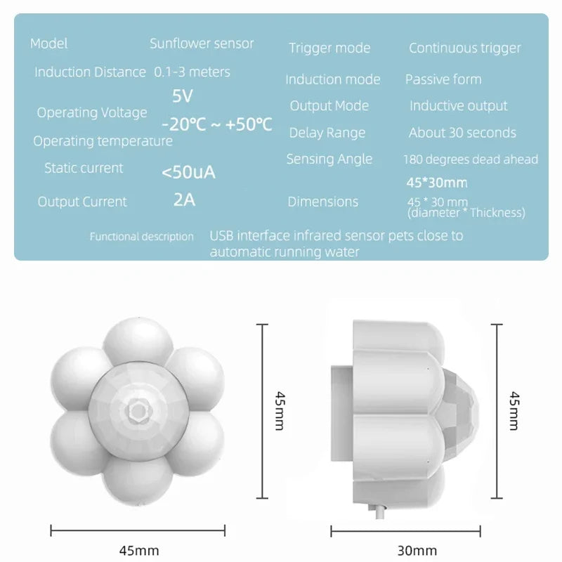 Fontaine à eau automatique en acier inoxydable pour chat et chien – Distributeur intelligent