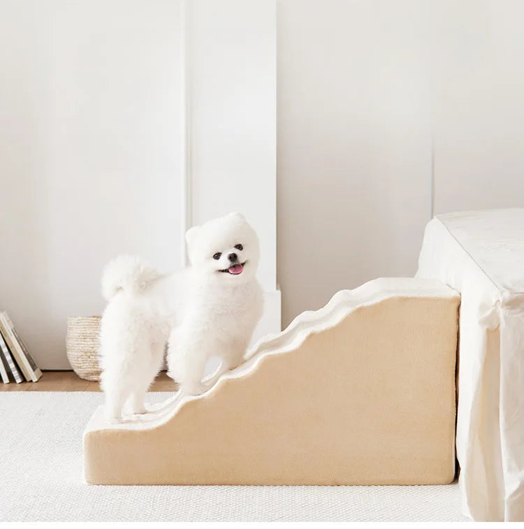 Escalier antidérapant démontable pour chien et chat — protection des hanches et articulations