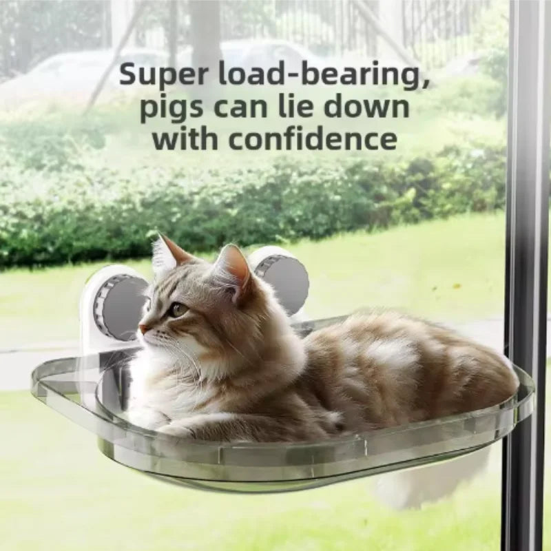New Pet Cat Hammock Hanging Cat Bed Bearing 20 kg Comfortable Sunny Window Seat Kitten Climbing Frame Pet Supplies