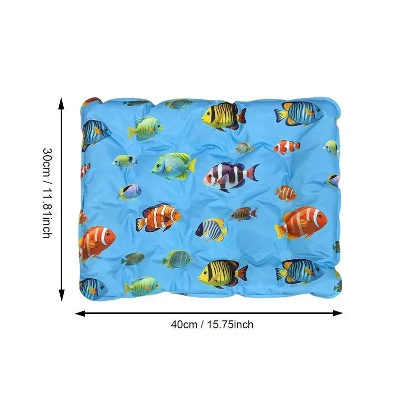 Pet Cooling Ice Mat For Dogs Cats Summer Non Toxic Self Cooling Pad For Indoor Outdoor Use