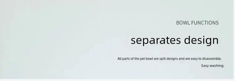 Bol distributeur automatique intégré nourriture et eau pour chats et chiens