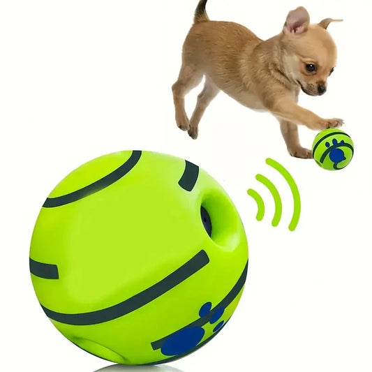 Balle rigolote interactive pour chien – Entraînement QI, stimulation mentale et exercice physique